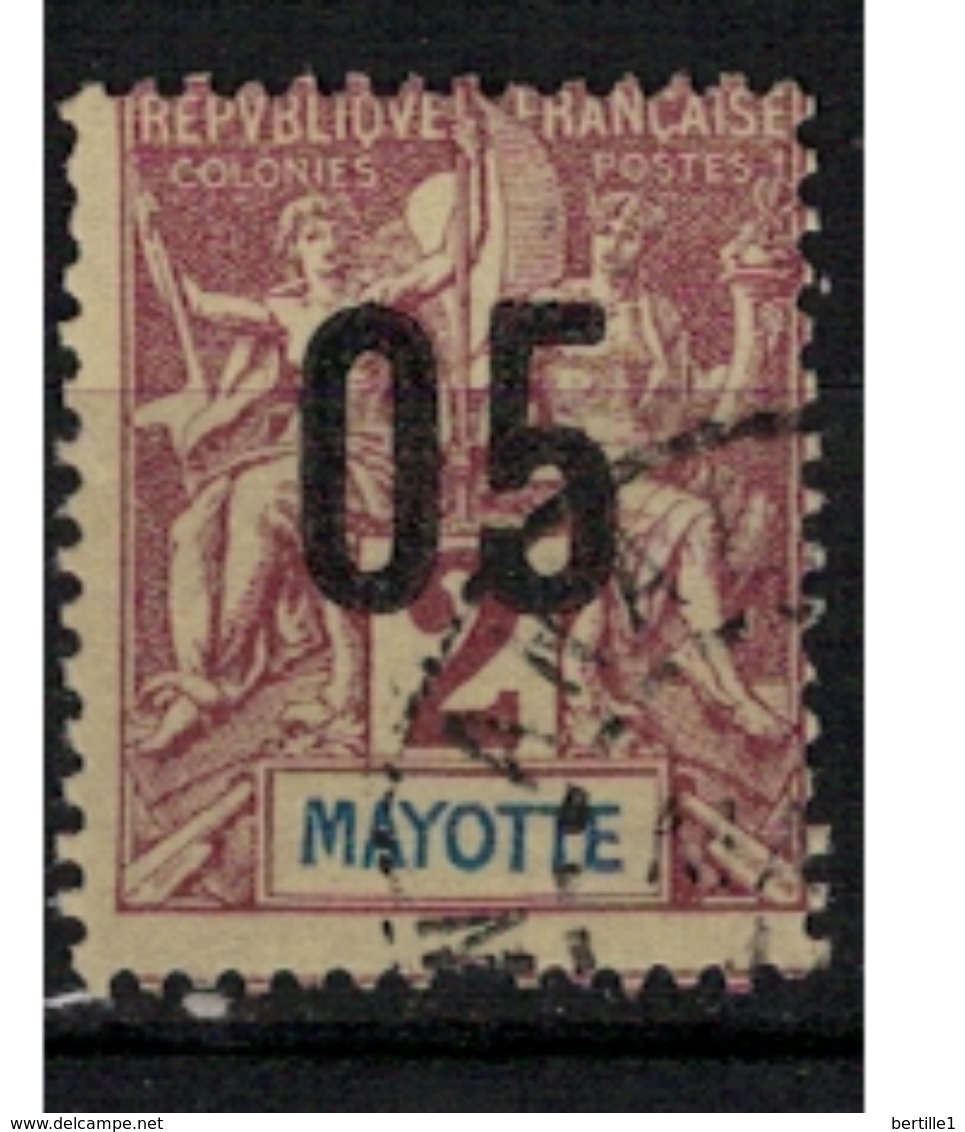 MAYOTTE     N°  YVERT     21    ( 5 )         OBLITERE       ( O   3/01 ) - Oblitérés