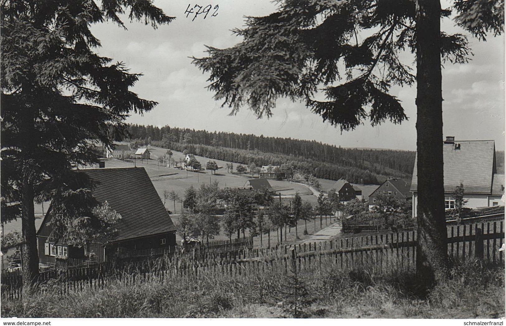 AK Tellerhäuser Schneider S Gasthof Erzgebirge Gottesgab Platten Rittersgrün Ehrenzipfel Zweibach Halbemeile Goldenhöhe - Breitenbrunn