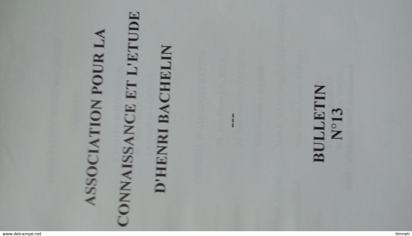 L ' HORIZON DE POURPRE - ETUDES HENRI BACHELIN - ASSOCIATION BULLETIN N°13  LORMES NIEVRE - Bourgogne