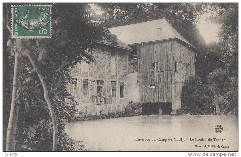 Architecture - Moulins à Eau - Moulin De Trouan - 1911 - Water Mills