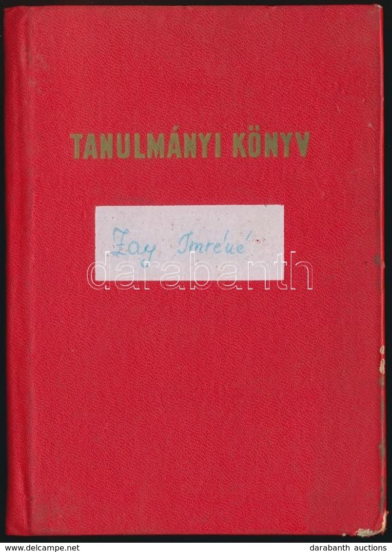1974 Kunszentmárton, Magyar Szocialista Munkáspárt Kunszentmártoni Járási Bizottsága által Kiállított Tanulmányi Könyv - Zonder Classificatie