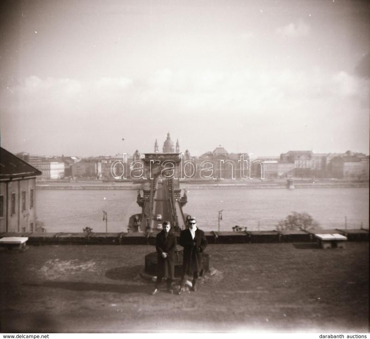 Cca 1960 Budapesti Városképek, életképek, 13 Db Szabadon Felhasználható Vintage Negatív, 6x6 Cm - Andere & Zonder Classificatie