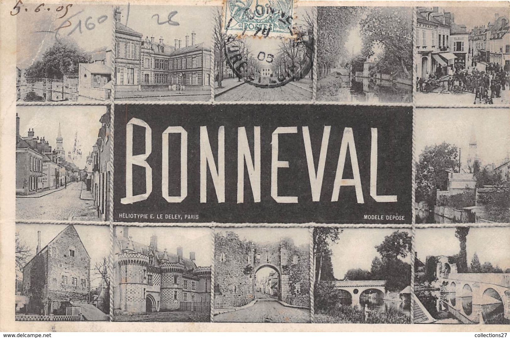 28-BONNEVAL- MULTIVUES - Bonneval