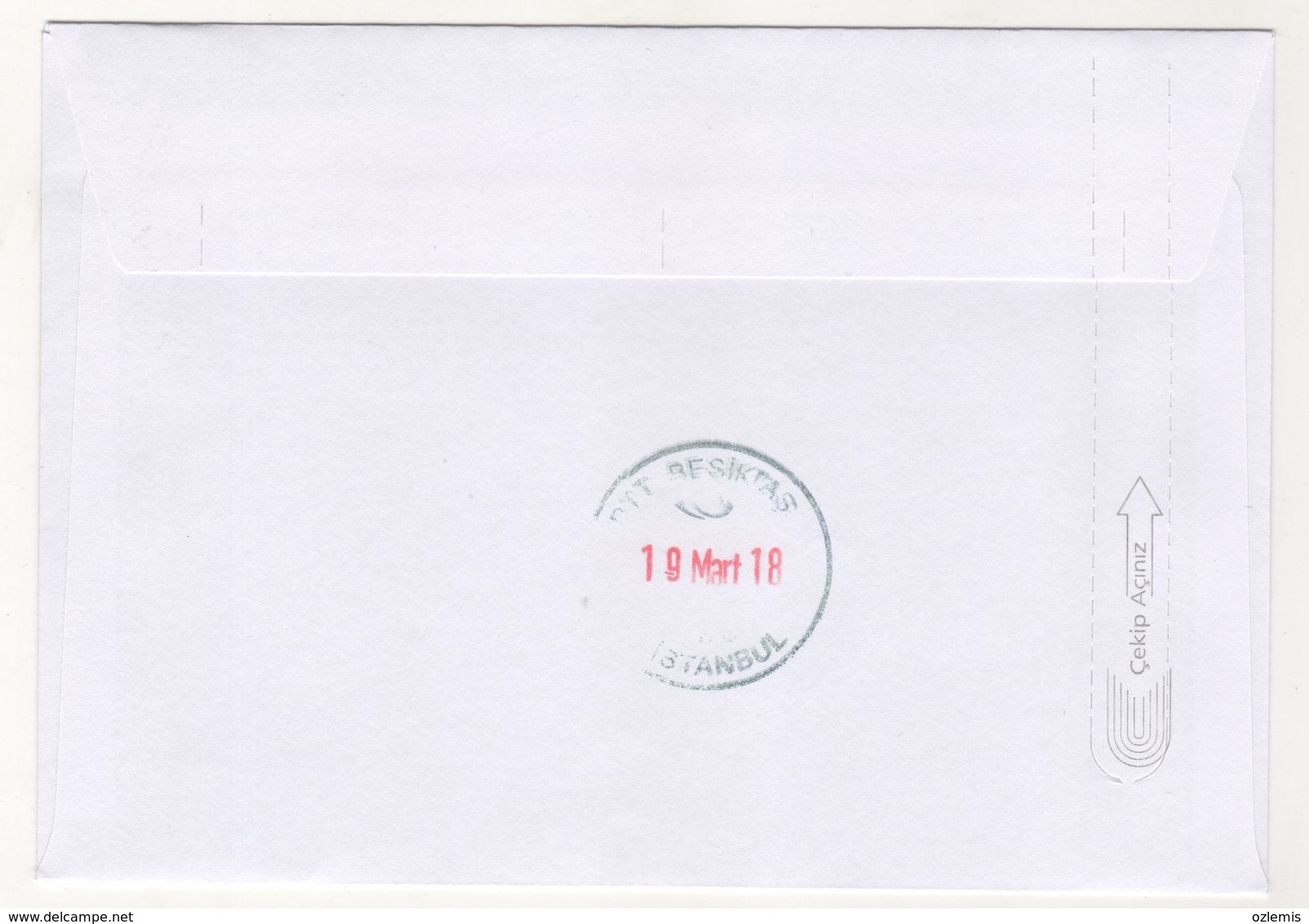 TURQUIE,TURKEI TURKEY 115. ANNIVERSARY OF BEŞİKTAŞ JK COVER - Lettres & Documents