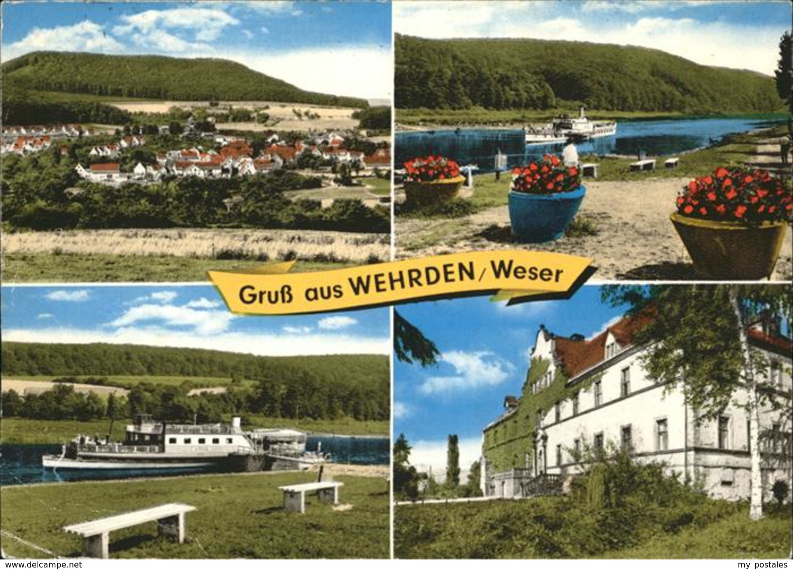 41235356 Wehrden Weser, Schiff Wehrden - Beverungen