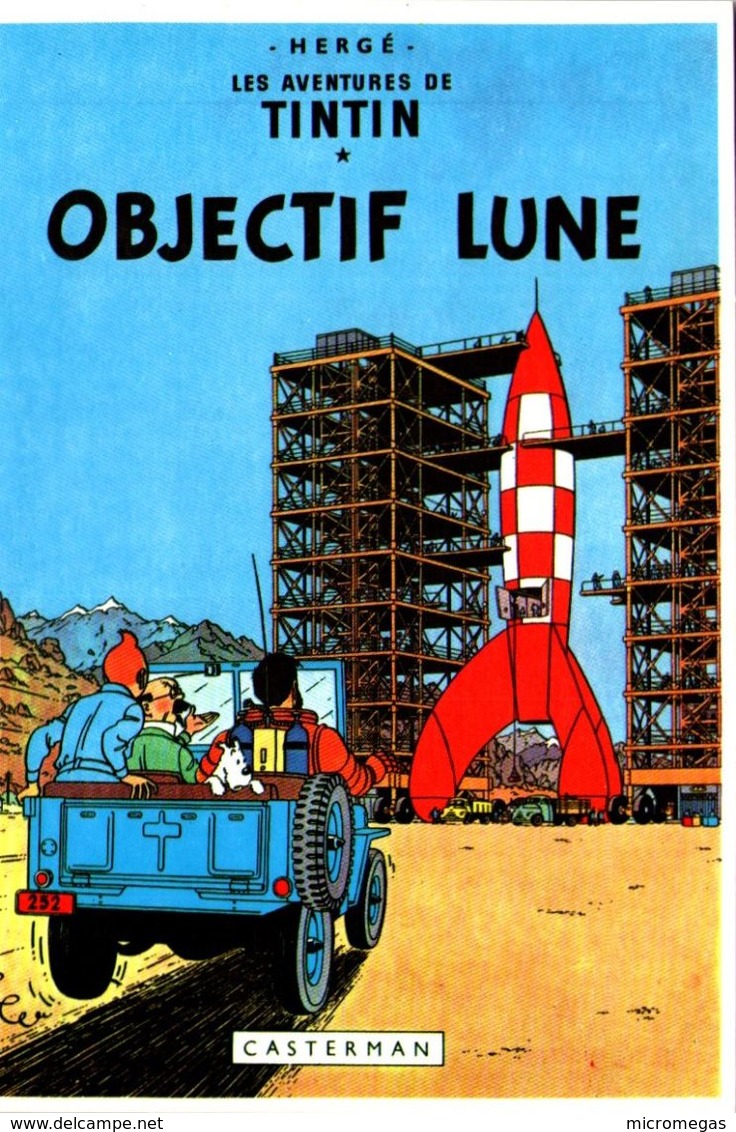HERGE - Les Aventures De Tintin - Objectif Lune - Hergé