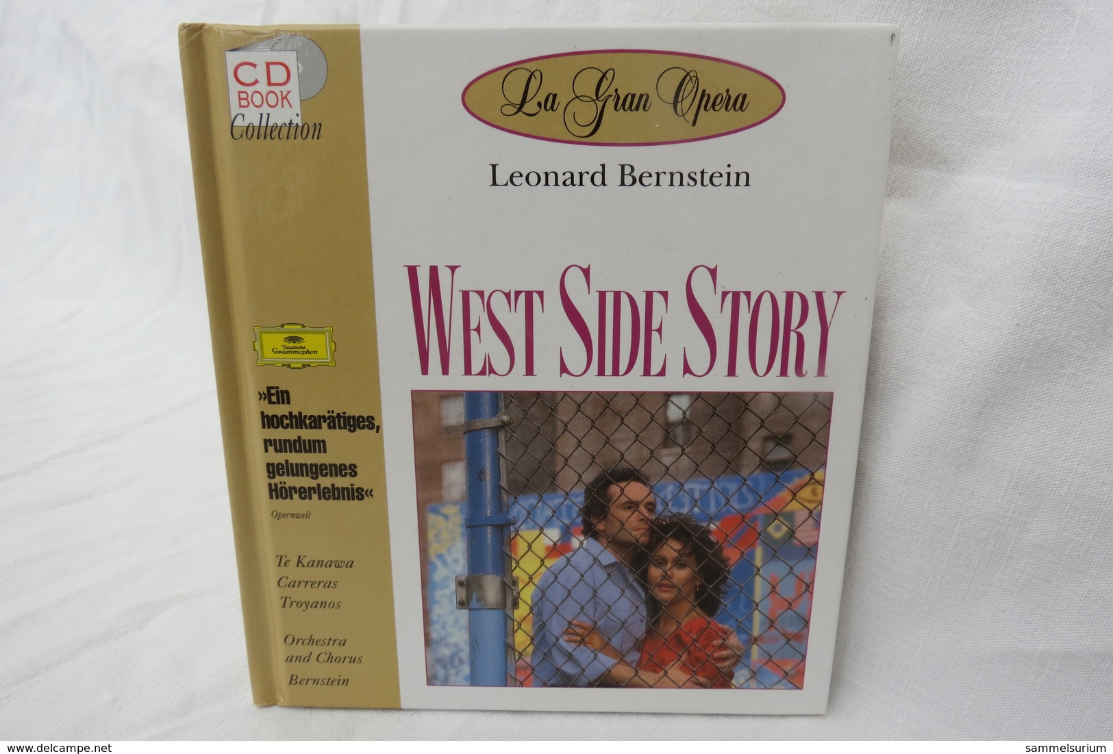 CD "West Side Story / Leonard Bernstein" Mit Buch Aus Der CD Book Collection (gepflegter Zustand) - Opéra & Opérette