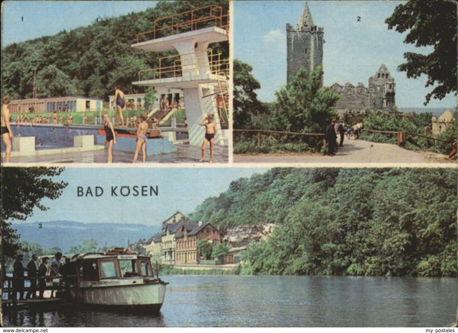 41234860 Bad Koesen Schwimmbad Rudelsburg Dampferanlegestelle Bad Koesen - Bad Koesen