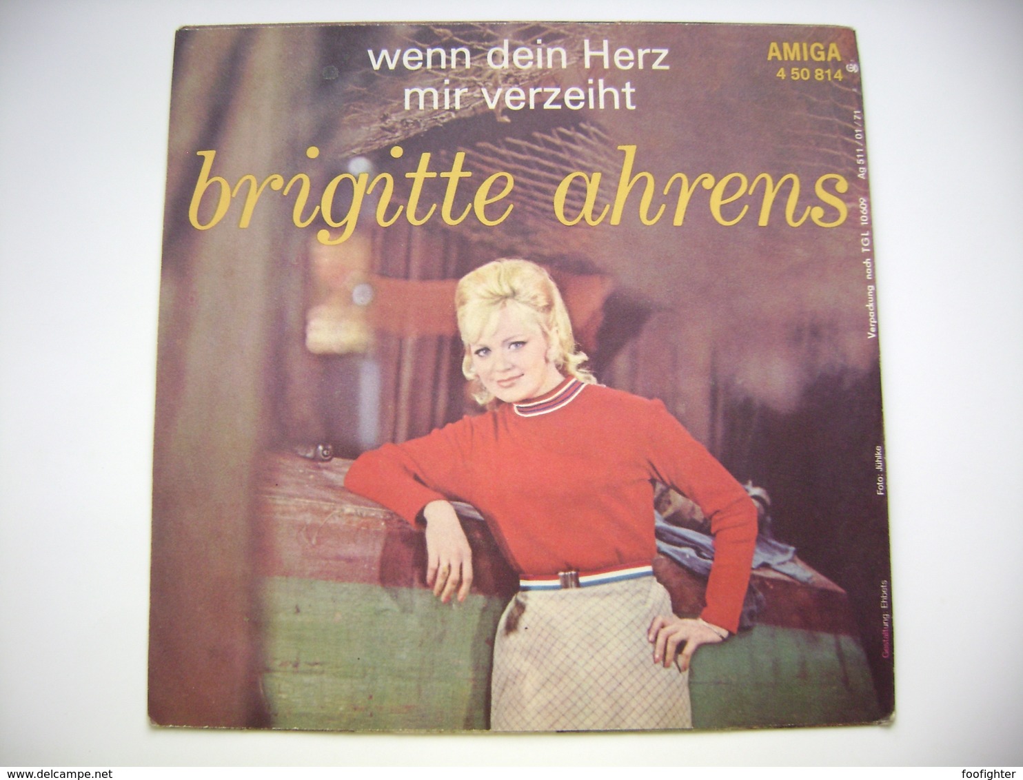 SP - Brigitte Ahrens - Alles Dreht Sich Um Uns Beide & Wenn Dein Herz Mir Verzeiht - Orchester G. Kneifel, W. Kubiczek - Sonstige - Deutsche Musik