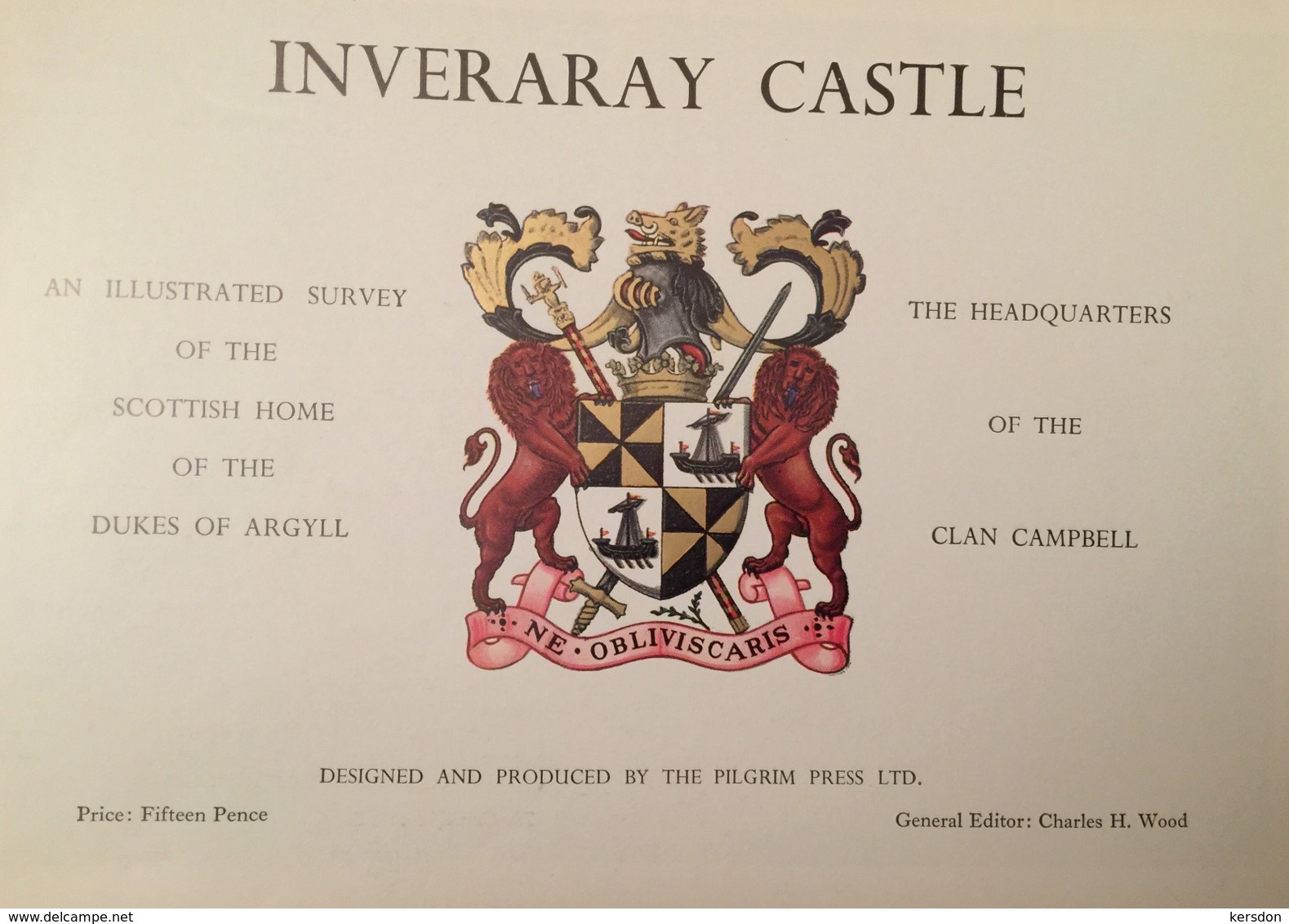 Brochure Du Château D’Inveraray - Europa