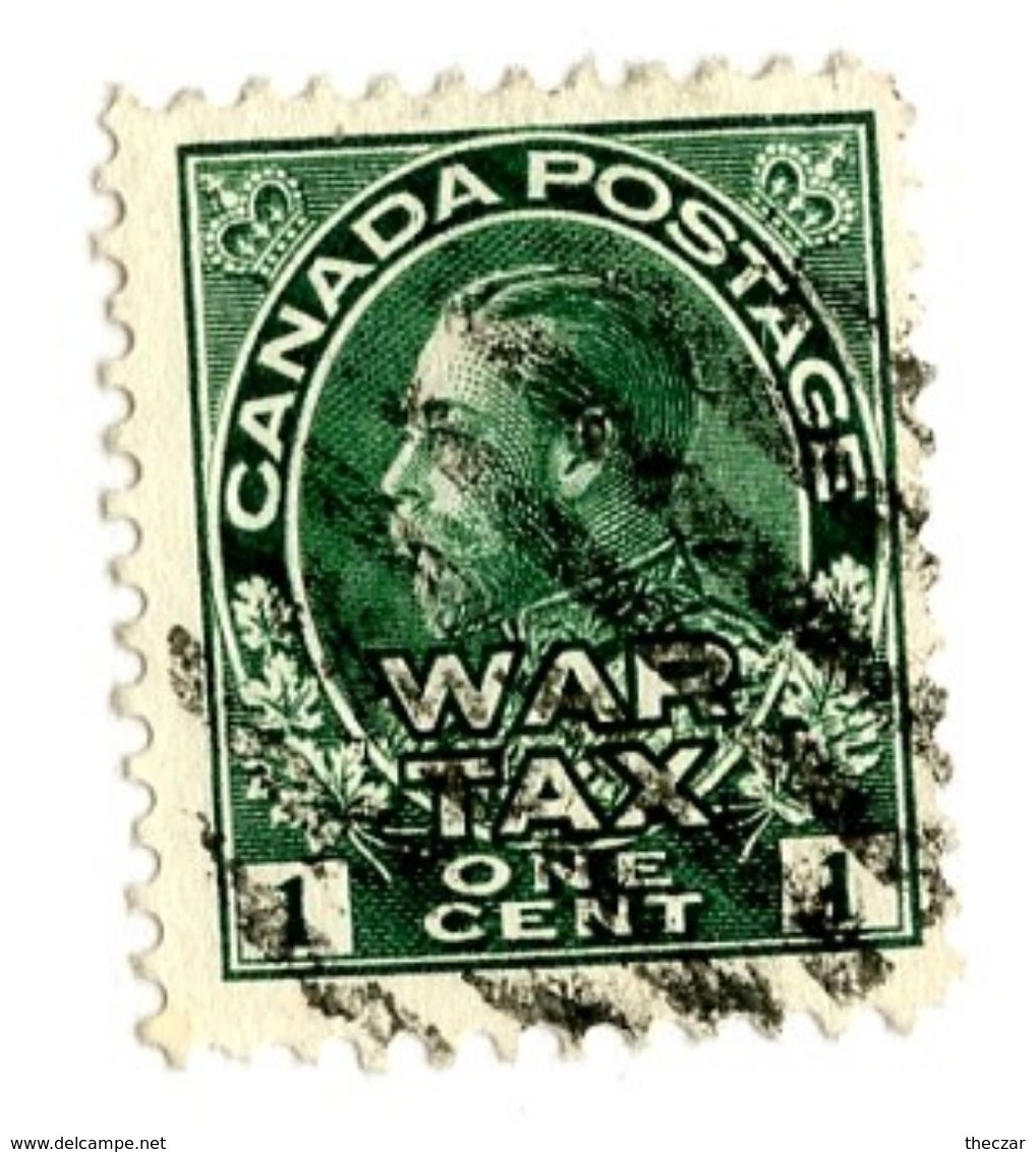 W6138  Canada War Tax 1915 Scott #MR1 (o) Offers Welcome! - Sellos De Impuesto De Guerra