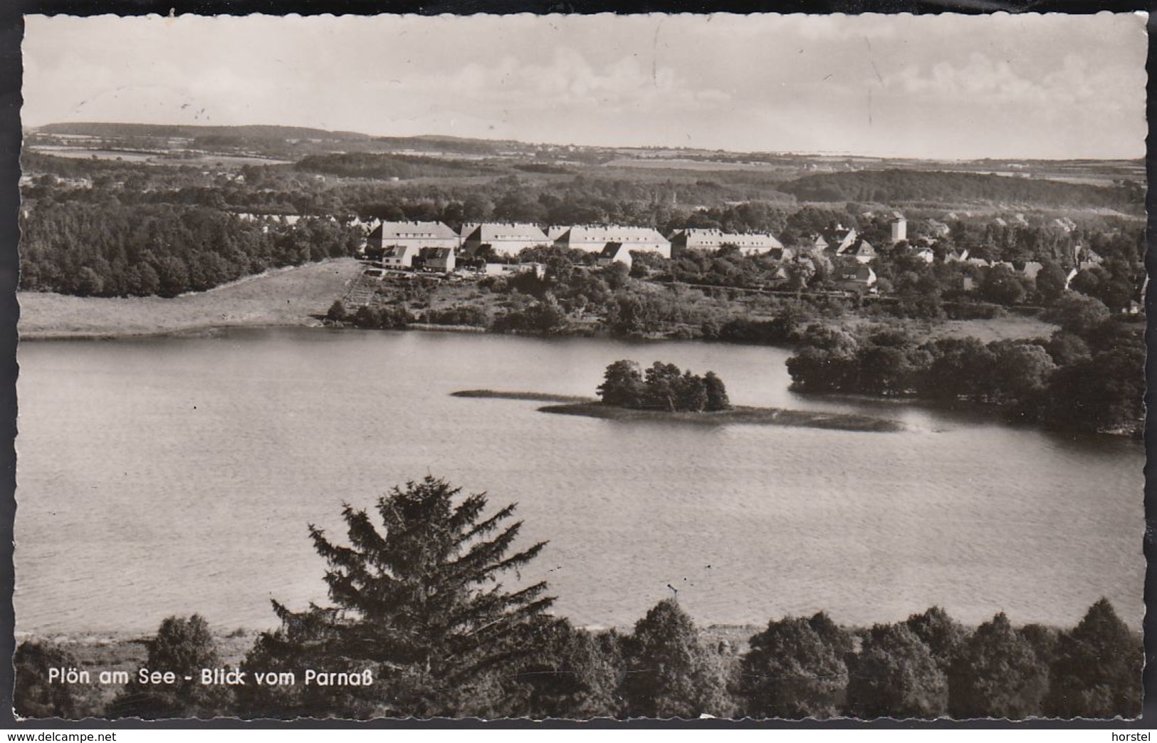 D-24306 Plön Am See - Blick Vom Parnaß - Siedlung  (60er Jahre) - Nice Stamp - Plön