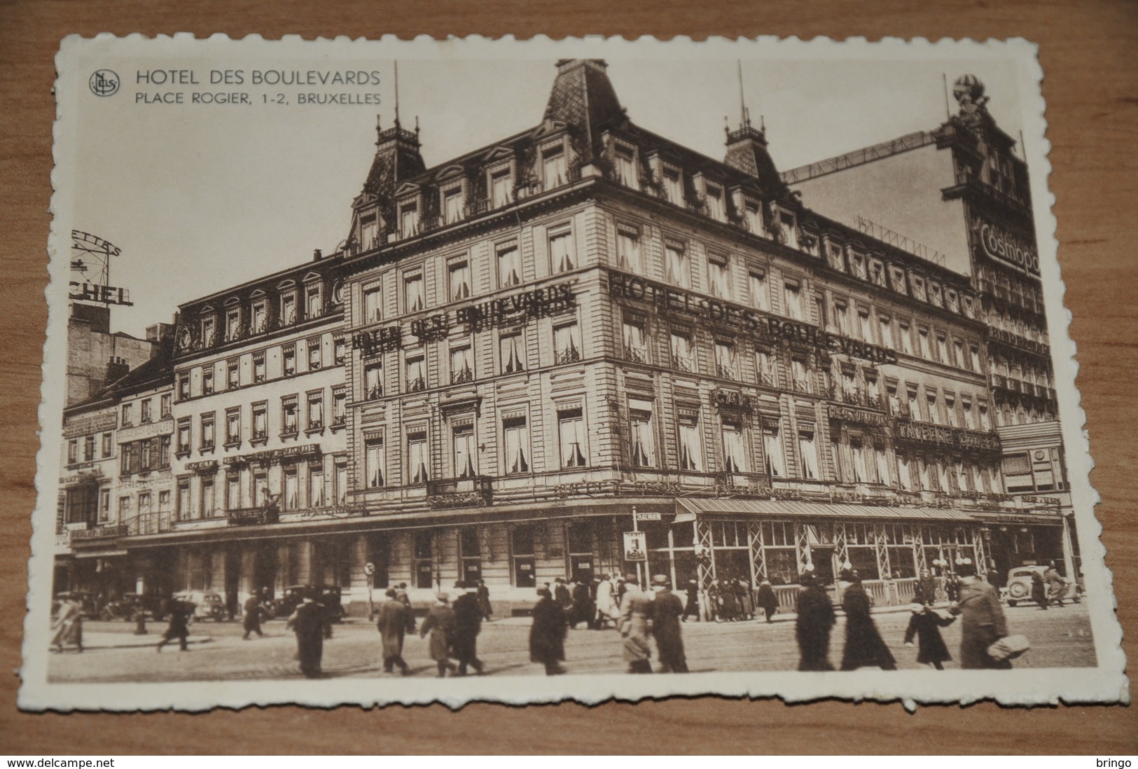 910- Bruxelles, Hotel Des Boulevards - Cafés, Hôtels, Restaurants