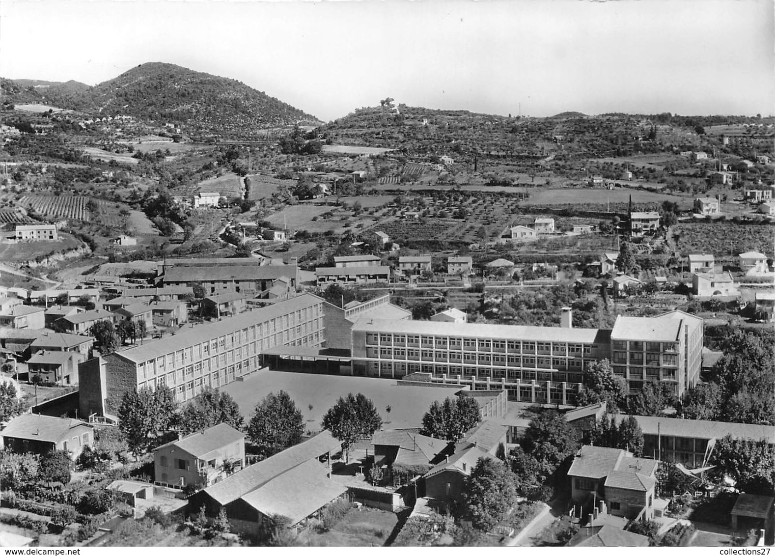 04-MANOSQUE-VUE DU CIEL -LYCEE FELIX ESCLANGON - Manosque