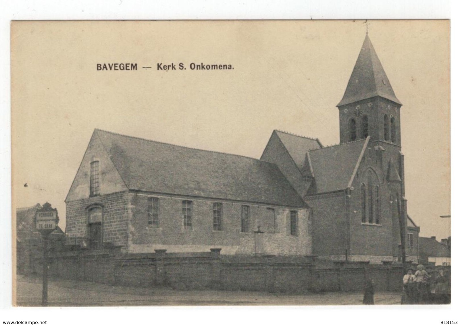 BAVEGEM   -   Kerk S. Onkomena - Sint-Lievens-Houtem