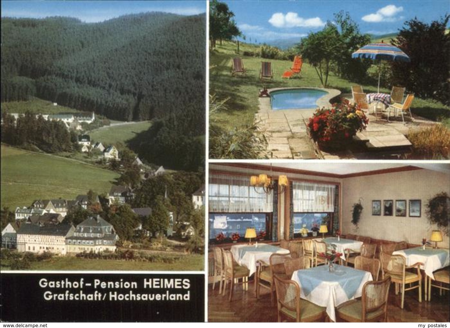 41273696 Grafschaft Sauerland Gasthof Pension Heimes Teilansicht Grafschaft Graf - Schmallenberg