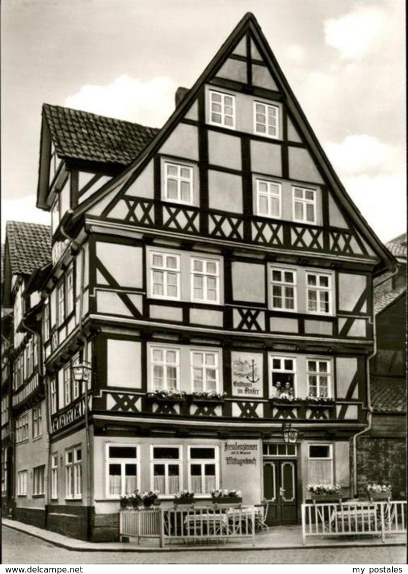 41276239 Hann. Muenden Gasthaus Im Anker Fachwerkhaus Bonaforth - Hannoversch Muenden