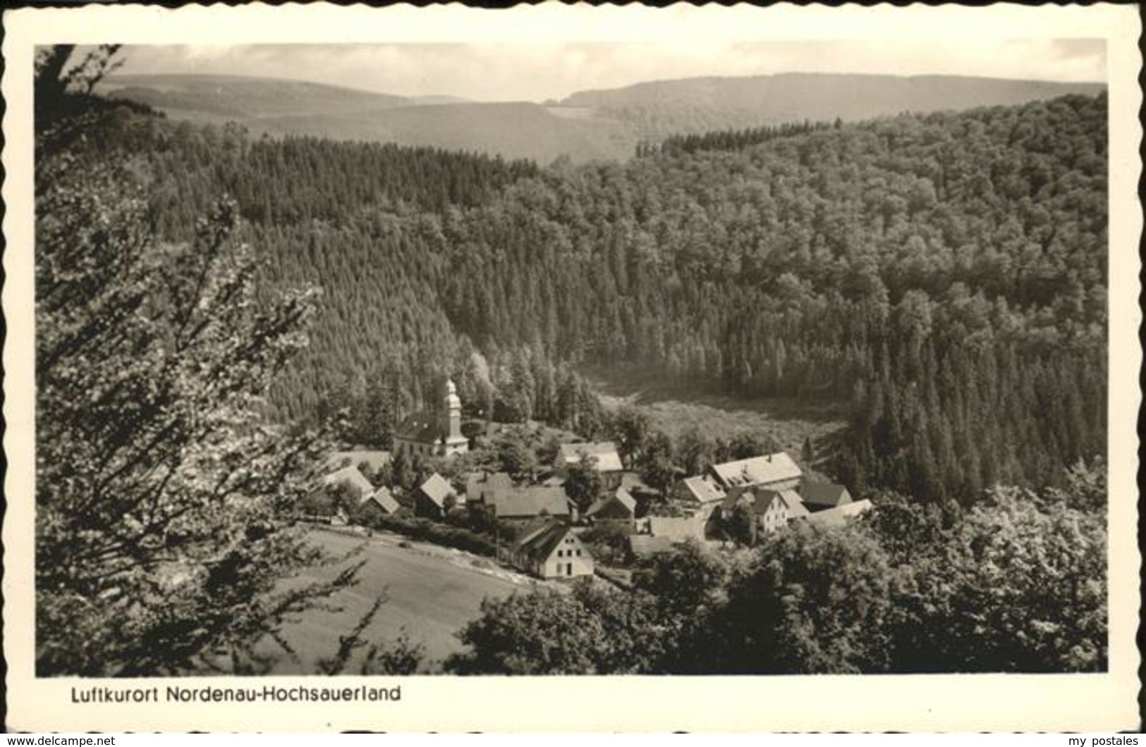 41273590 Nordenau Luftkurort Nordenau Teilansicht Nordenau - Schmallenberg