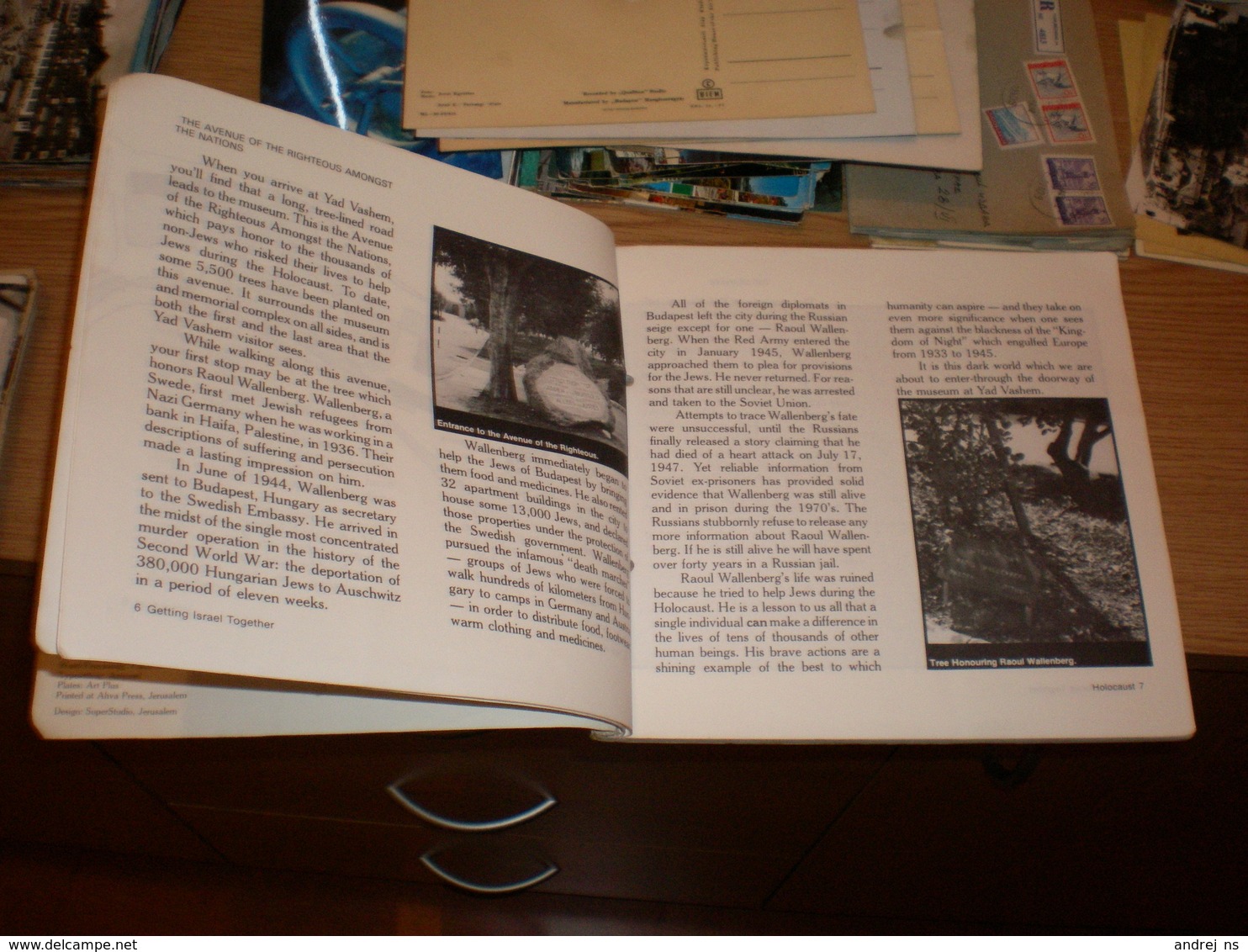 Holocaust Getting Israel Together Jerusalem German Crimes Against Jews WW2  1985 95 Pages Pictures - Weltkrieg 1939-45