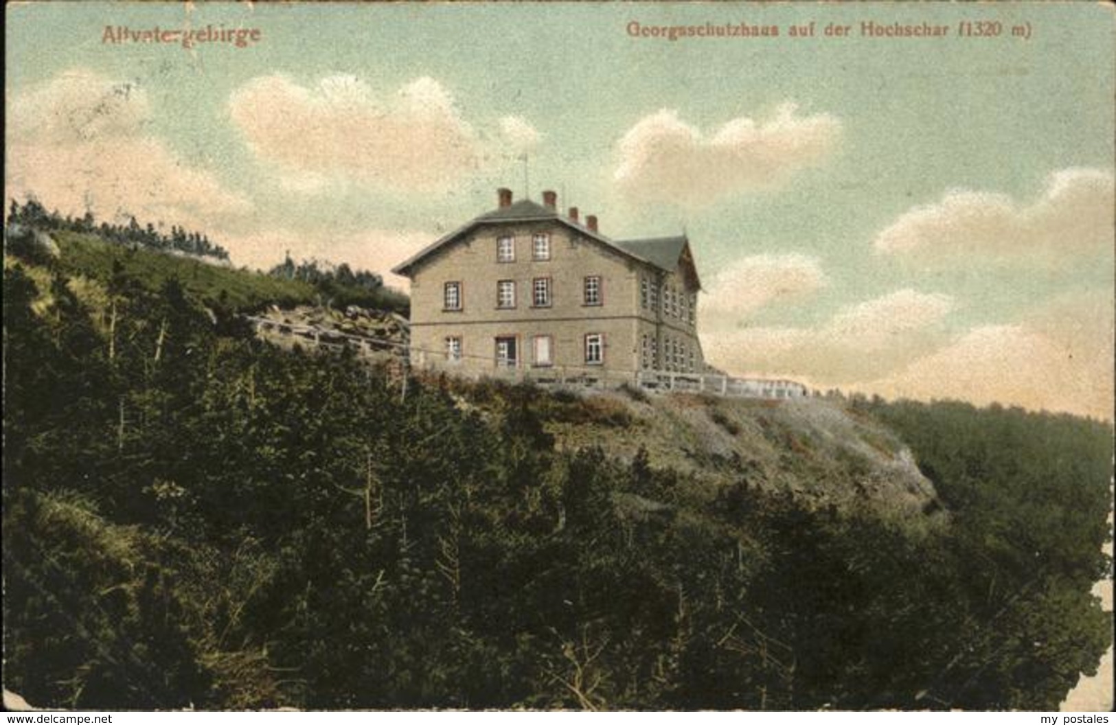 11249413 Altvatergebirge Georgsschutzhaus Hochschar Sudeten Tschechische Republi - Guenzburg