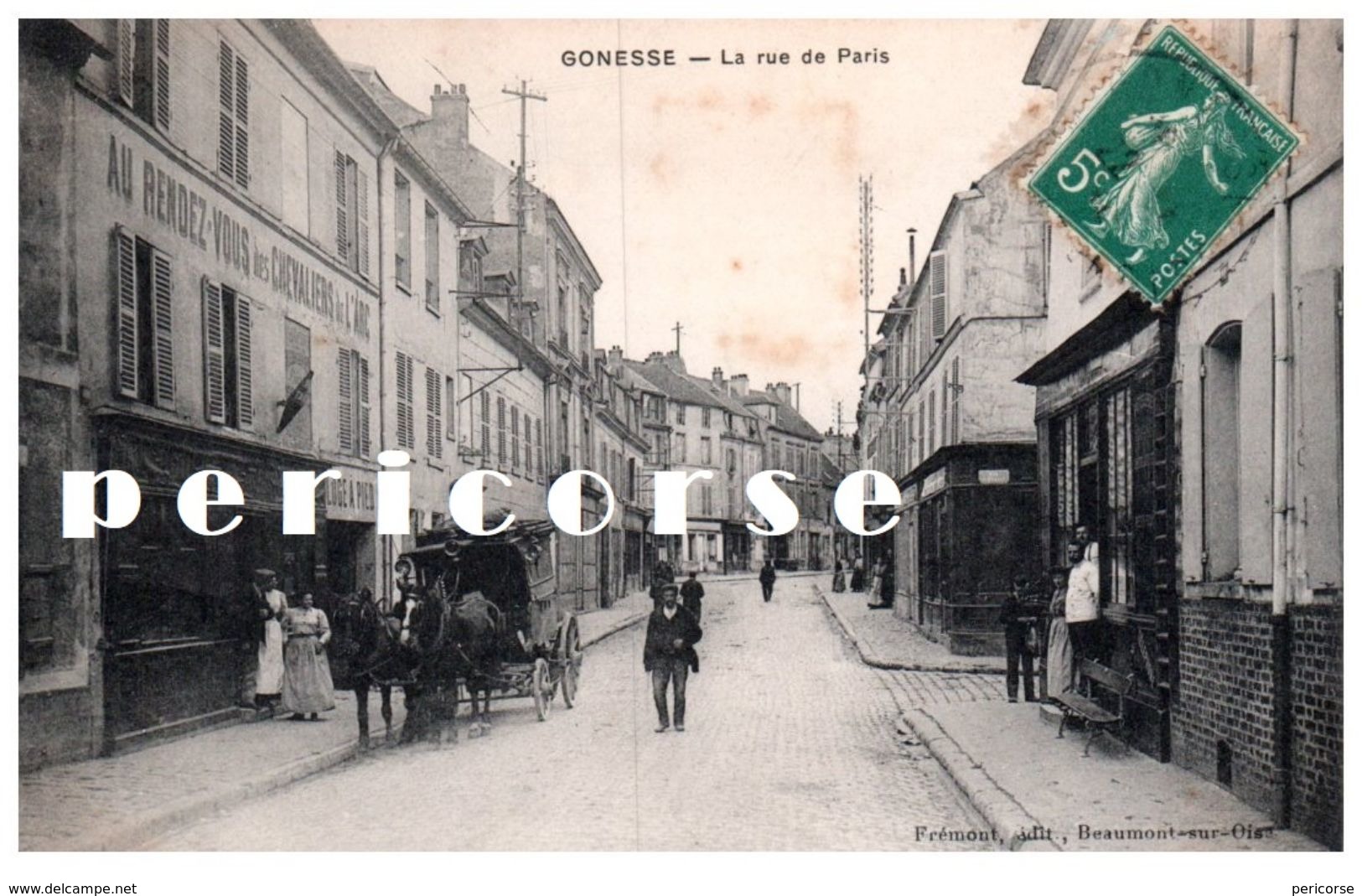 95  Gonesse Hôtel  Au Rendez  Vous Des Chevaliers De L'arc - Gonesse