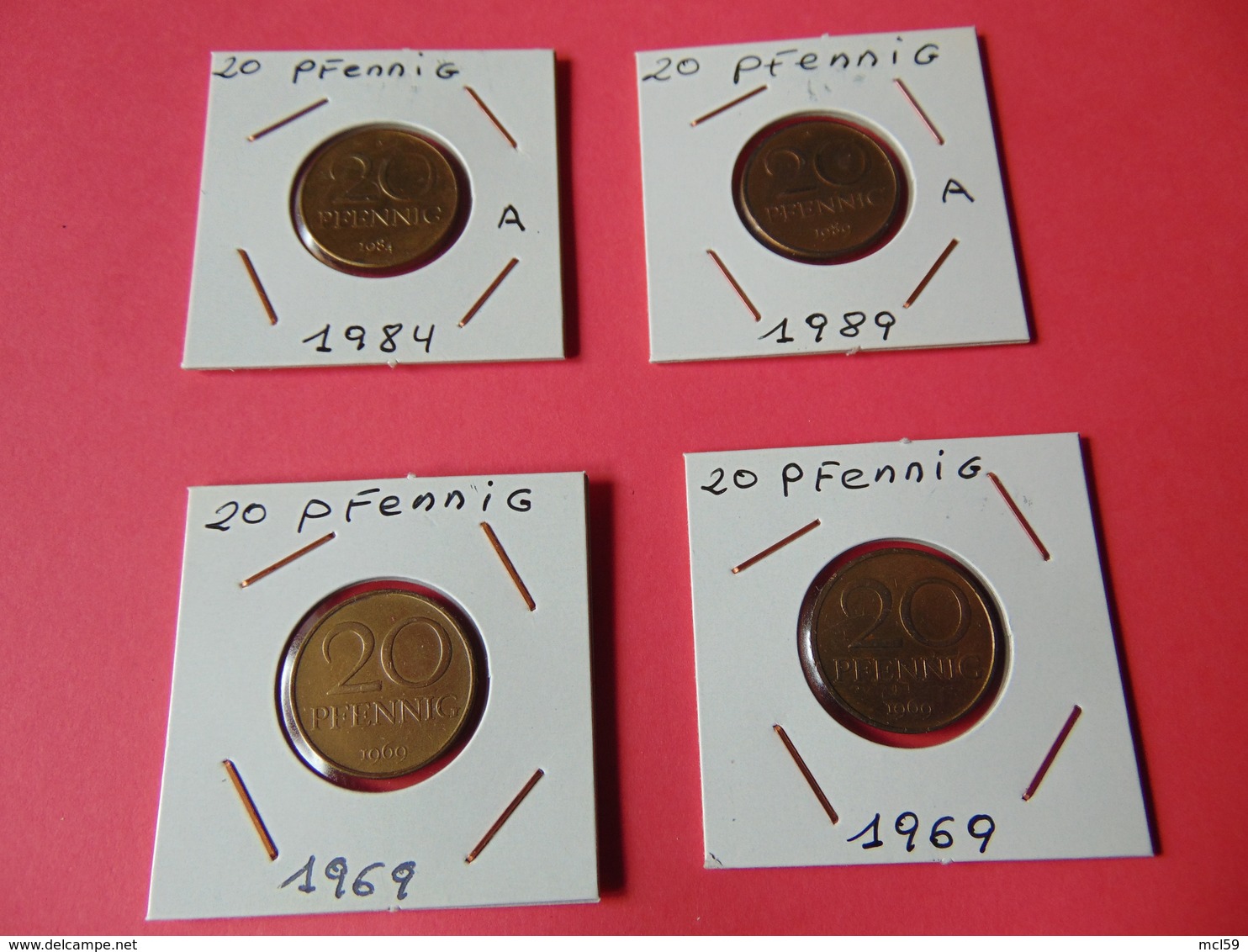 20 Pfennig Alemania Democratica - 20 Pfennig