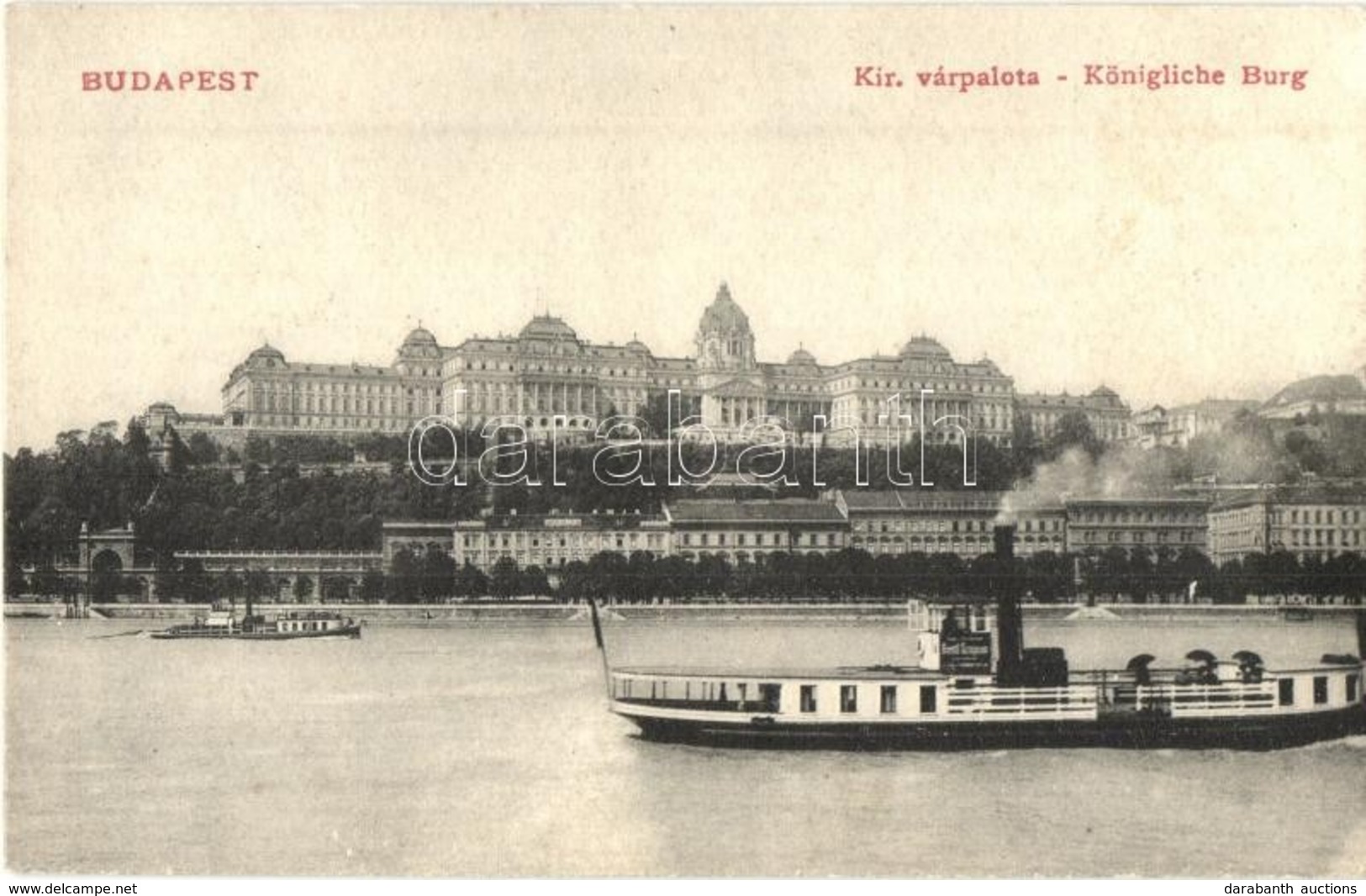 ** T2/T3 Budapest I. Kir. Várpalota, G?zhajó (fl) - Unclassified