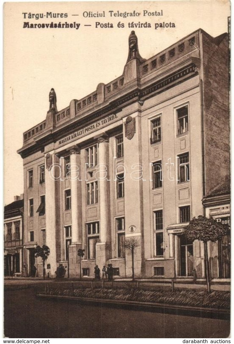 * T2 Marosvásárhely, Targu Mures; Posta és Távirda Palota / Post Office And Telegraph Palace - Unclassified