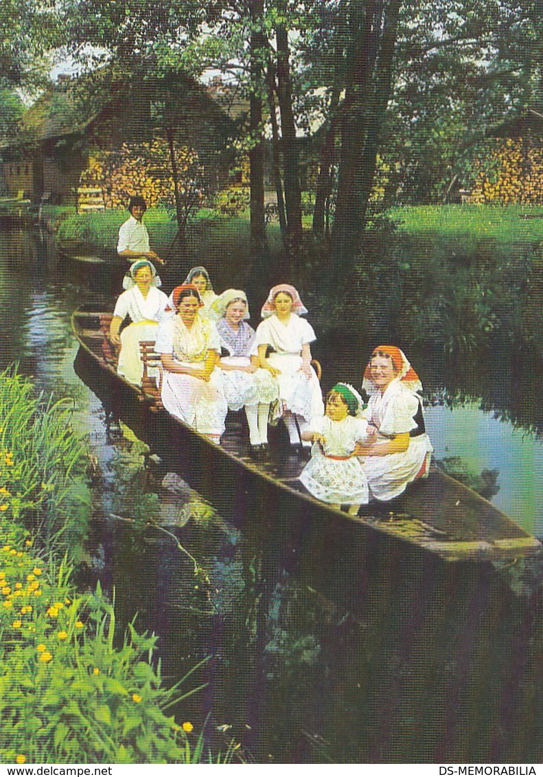 Leipe Spreewald - Niedersorbische Festtracht - Luebbenau