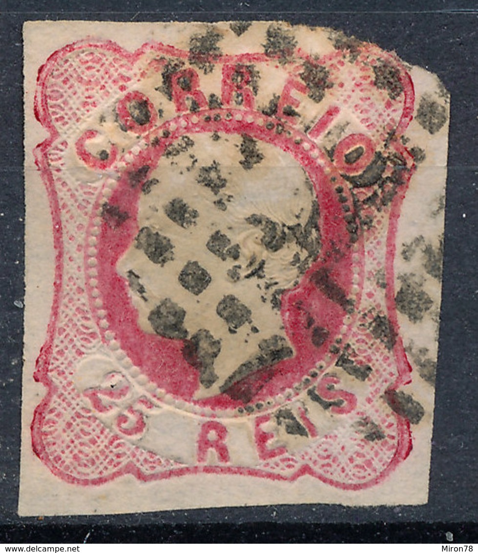 Stamp Portugal 1862-64 25r Used Lot#43 - Used Stamps