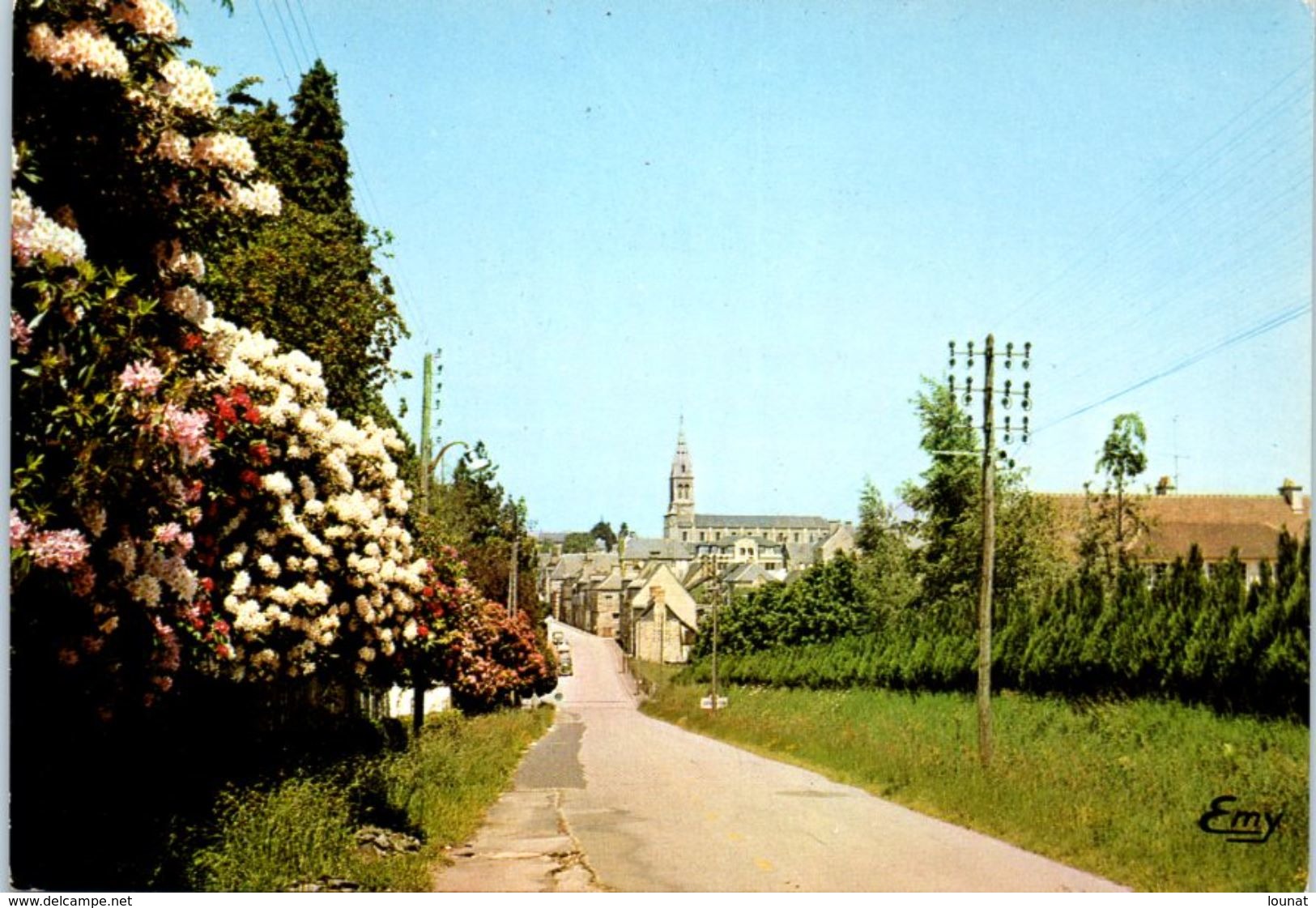 50 BARENTON : Le Chateau De Bonnefontaine - Barenton