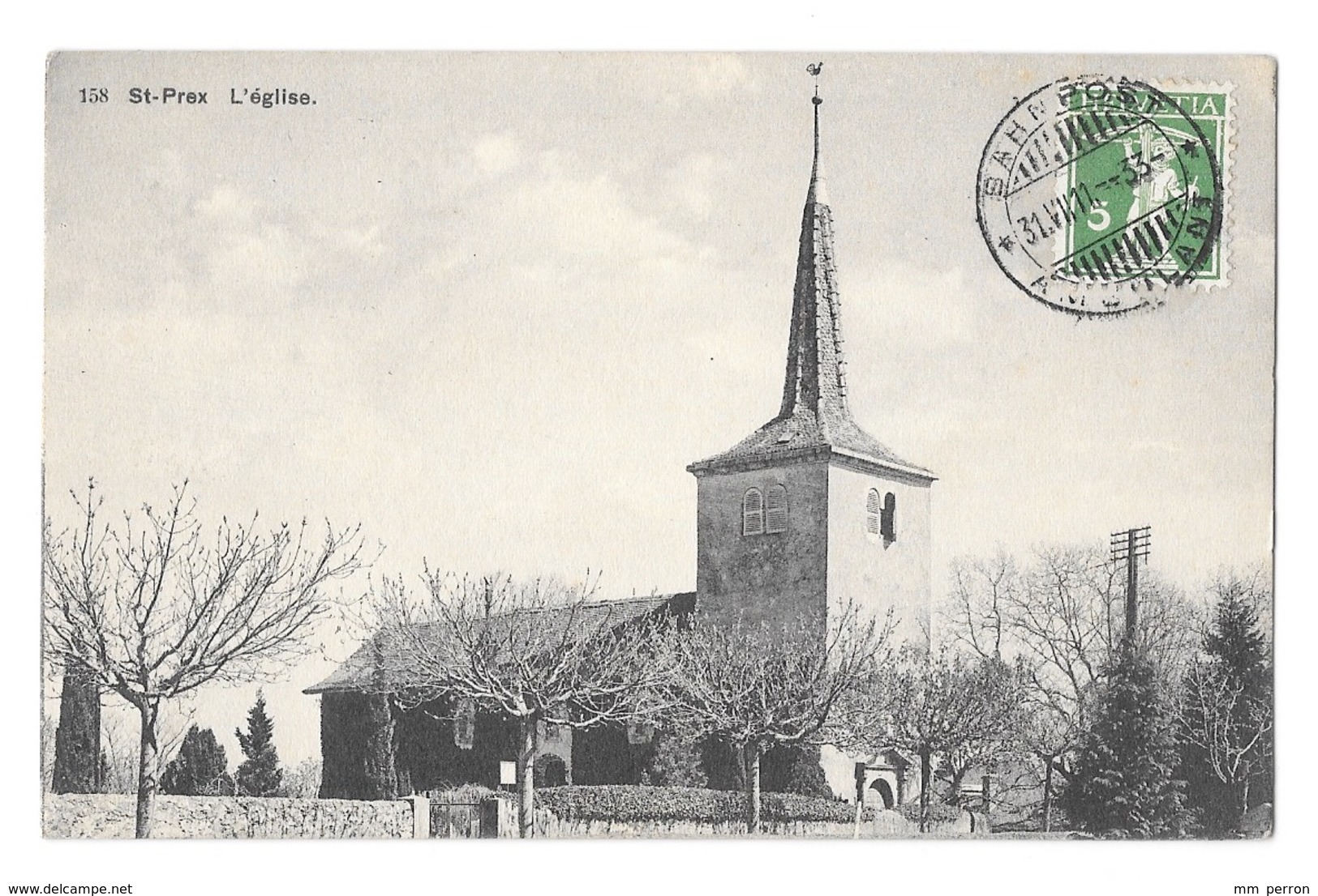 (19523-00) Suisse - St Prex - L'Eglise - Saint-Prex