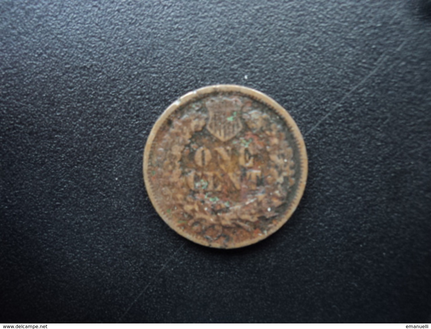 ÉTATS UNIS D'AMÉRIQUE : 1 CENT  1867   KM 90a   B+ * - 1859-1909: Indian Head