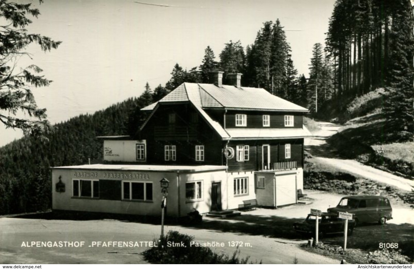 003644 Steinhaus Am Semmering - Alpengasthof "Pfaffensattel 1972 - Steinhaus Am Semmering