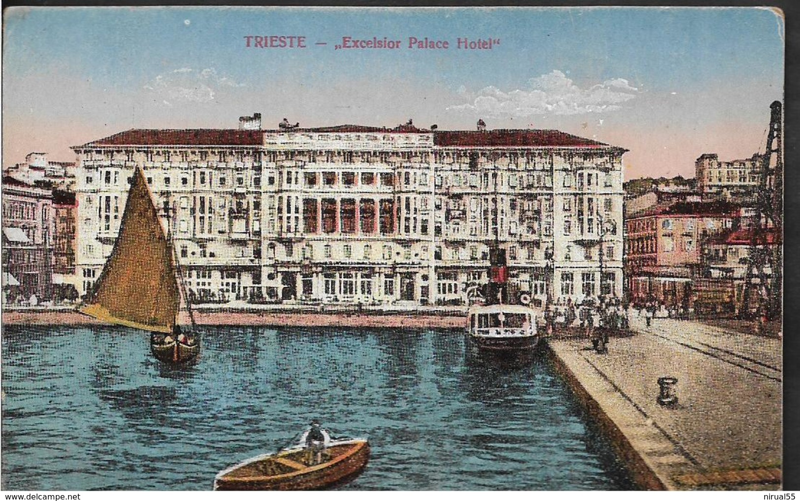 Guerre 14 18 TRIESTE Italie Cachet TRIESTE Sur Timbre Autrichien 5 Heller + Censure De Trieste Pour BUDAPEST Hongrie ..G - Autres & Non Classés