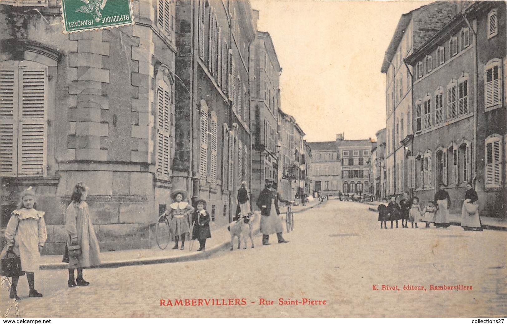 88-RAMBERVILLERS- RUE SAINT-PIERRE - Rambervillers