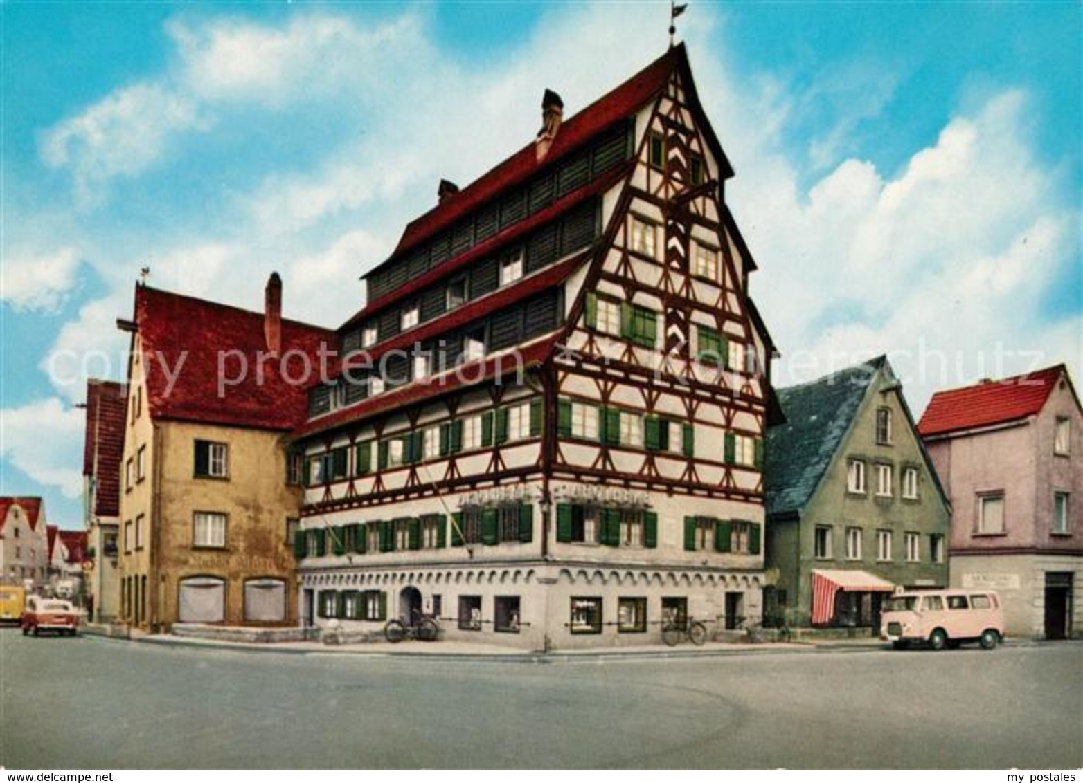 73149498 Memmingen Sieben Daecher Haus Fachwerkhaus Memmingen - Memmingen