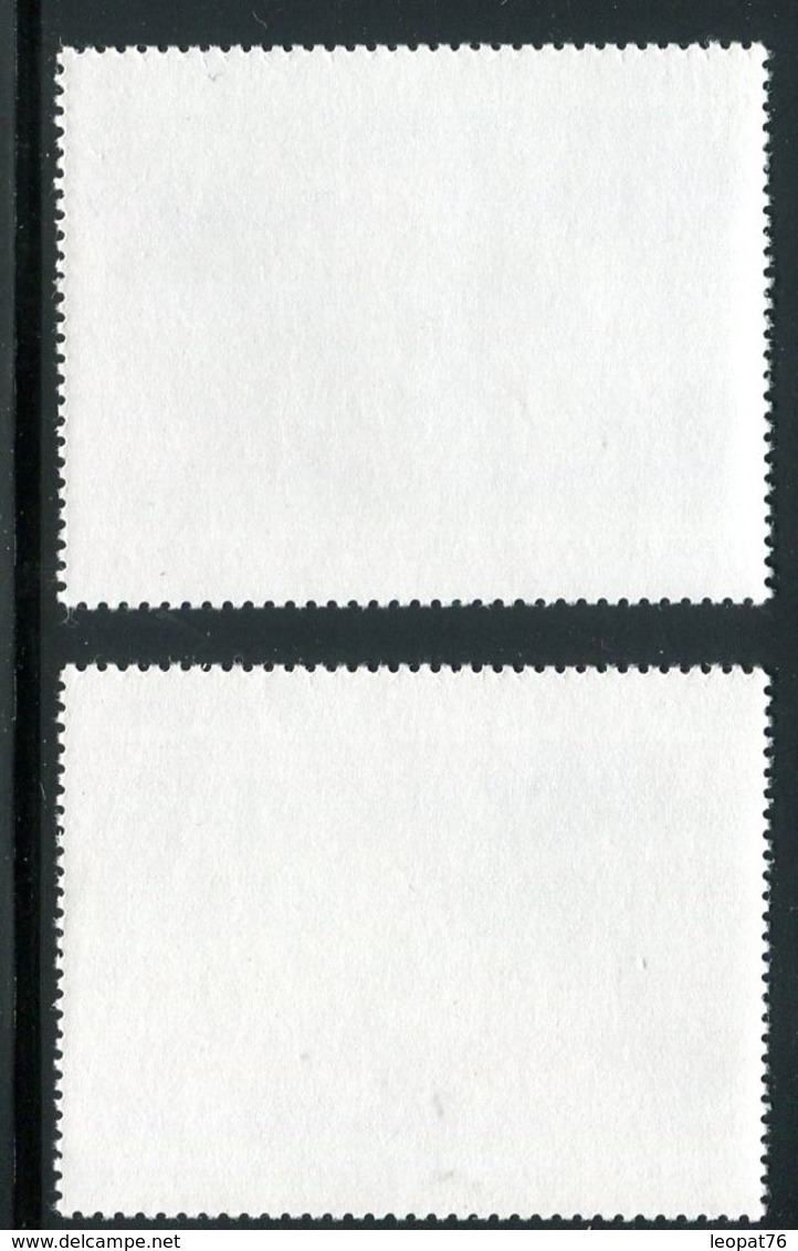 France - 3894 - 1 Exemplaire Avec " Brun D'herbe " Sortant Du Cadre + 1 Normal , Neufs ** - Ref VJ106 - Unused Stamps