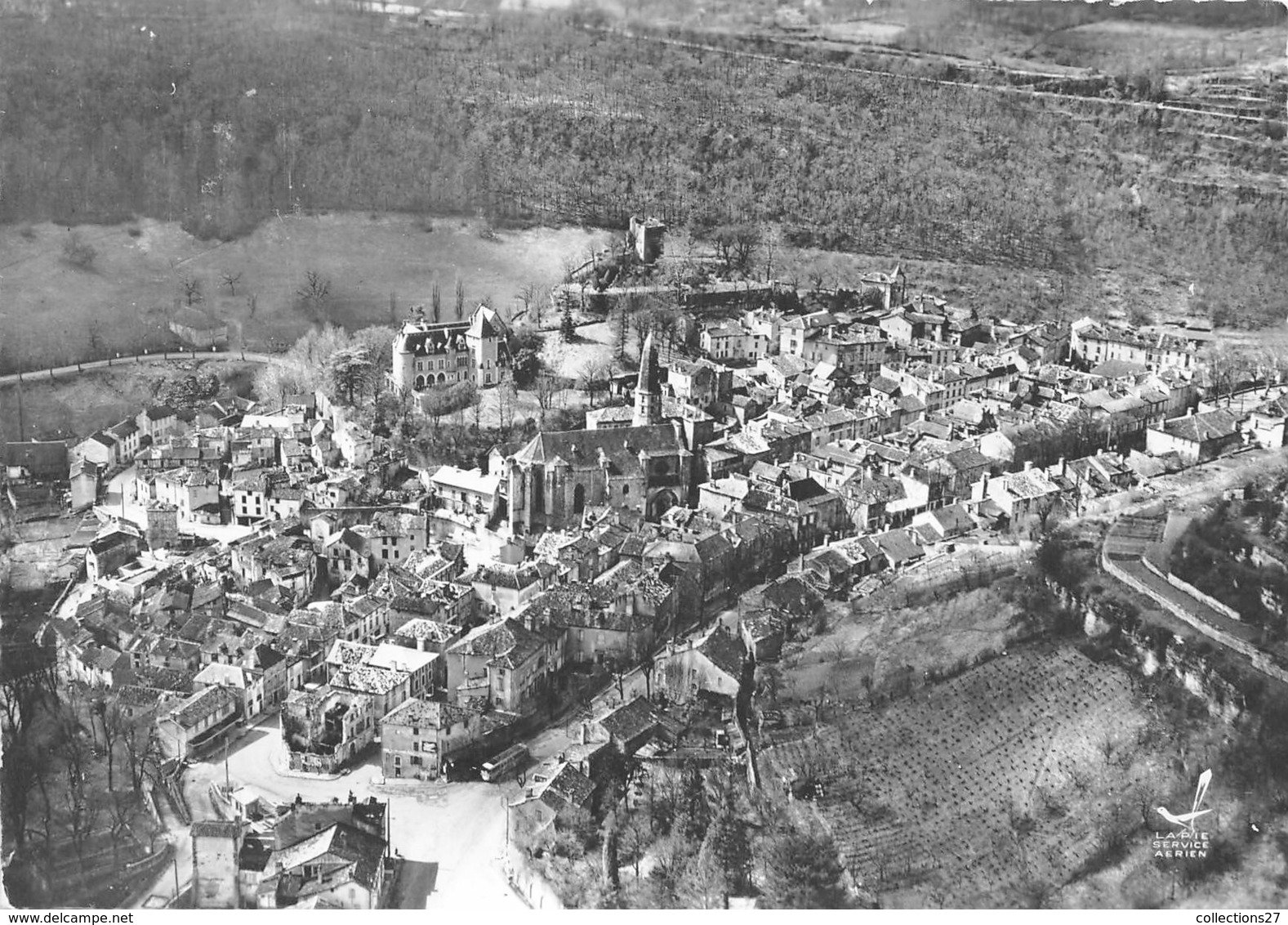 82-CAYLUS- VUE GENERALE - Caylus