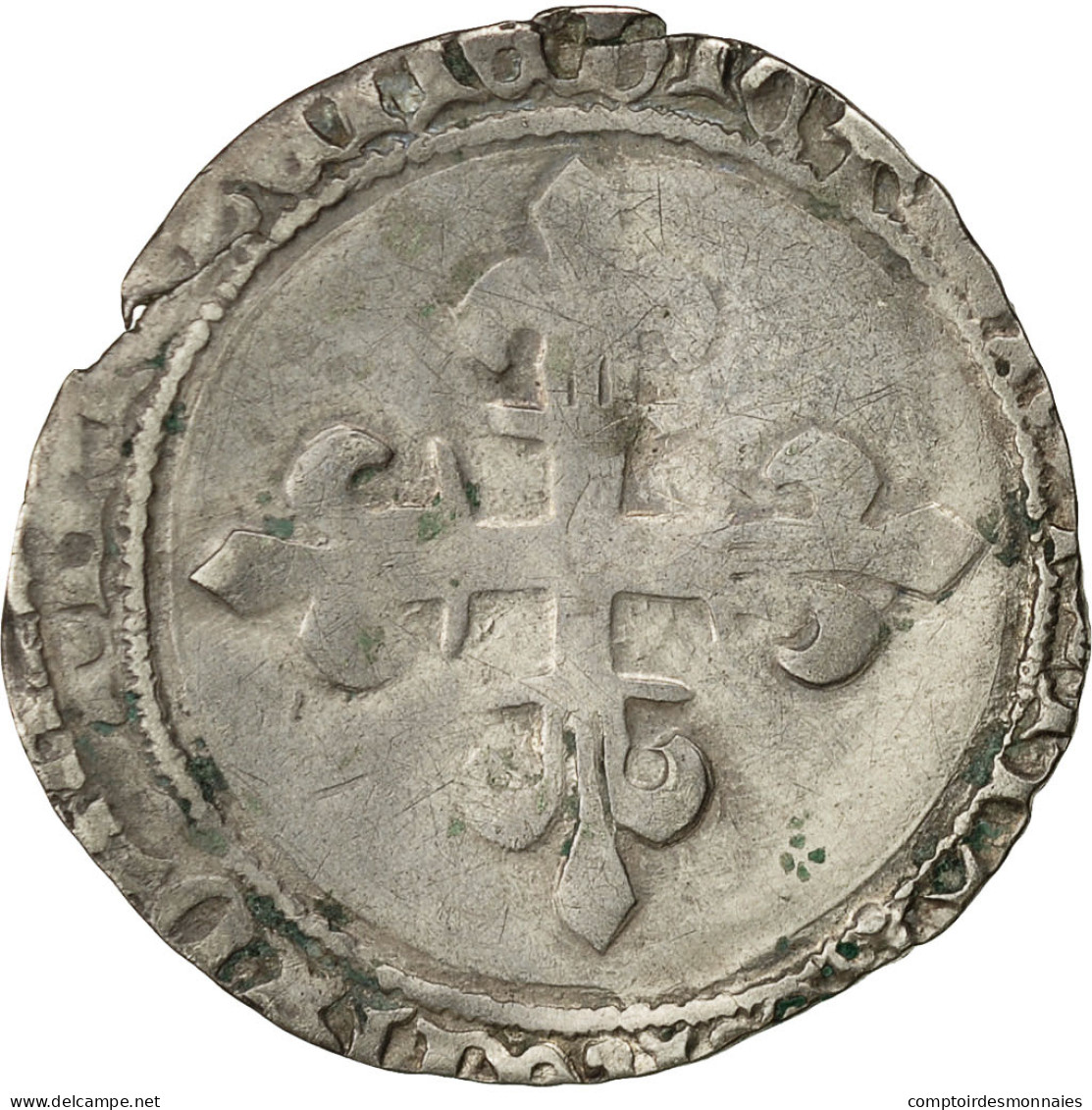 Monnaie, France, Louis XI, Gros De Roi, Montpellier, B, Argent, Duplessy:548 - 1461-1483 Louis XI Le Prudent