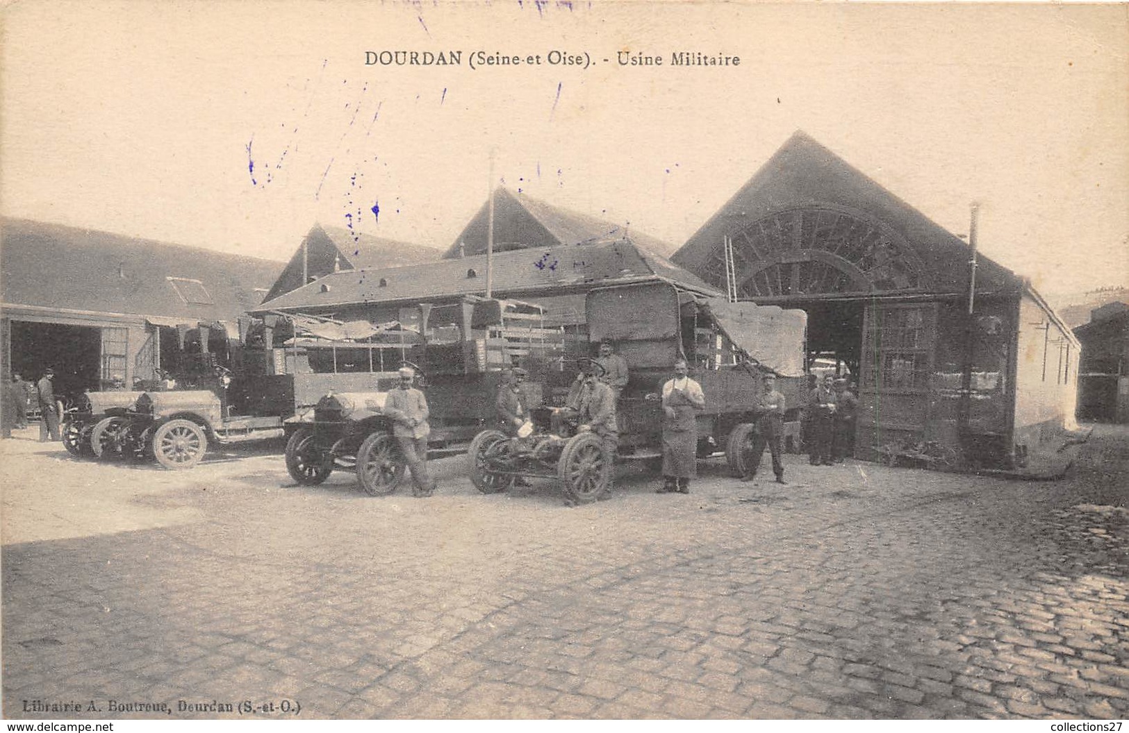 91-DOURDAN- USINE MILITAIRE - Dourdan