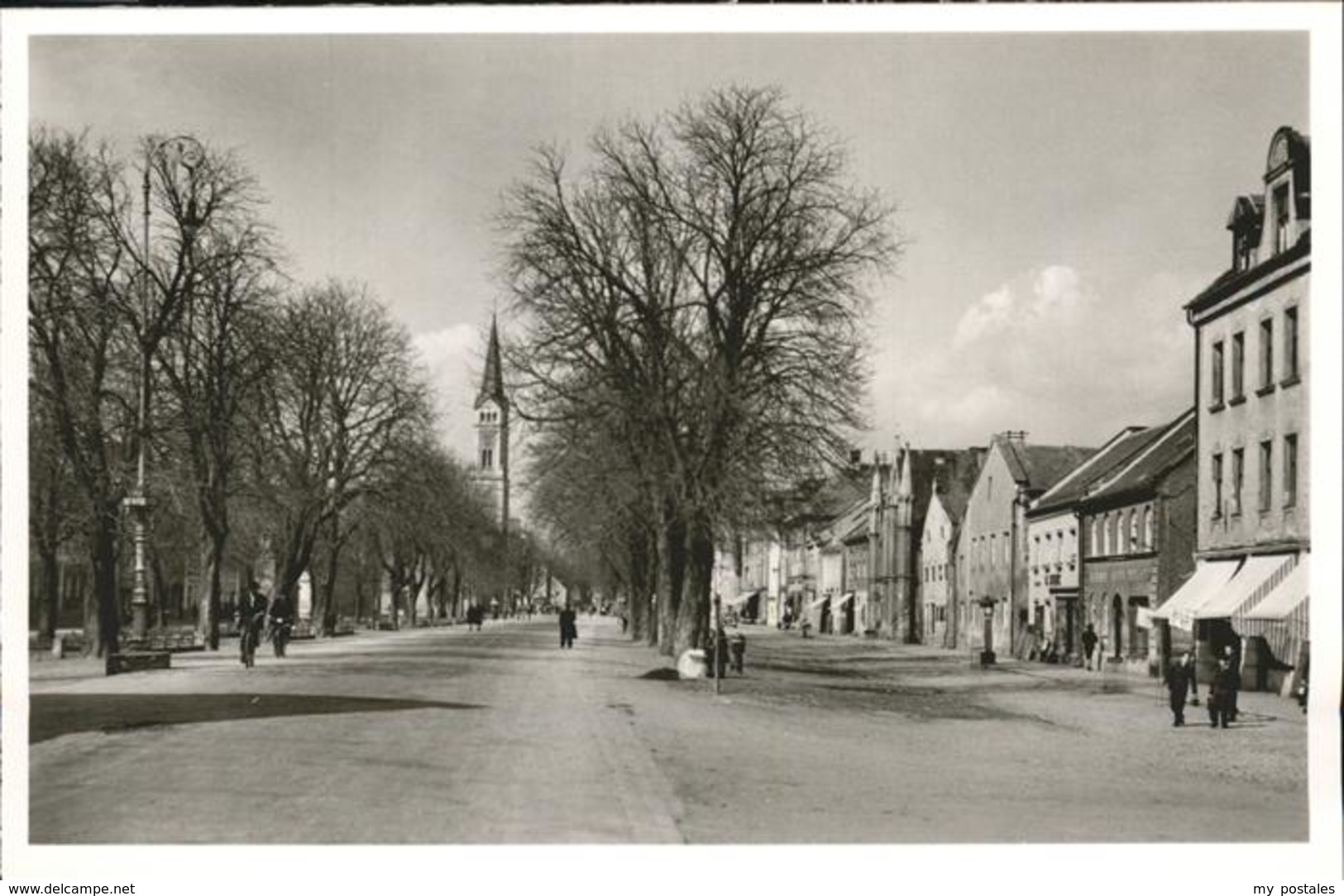 41240845 Plattling Isar Bayern Stadtplatz Plattling - Plattling