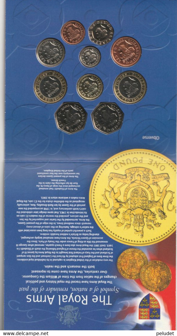 United Kingdom 2003 Brilliant Uncirculated Coin Collection BU - Nieuwe Sets & Proefsets