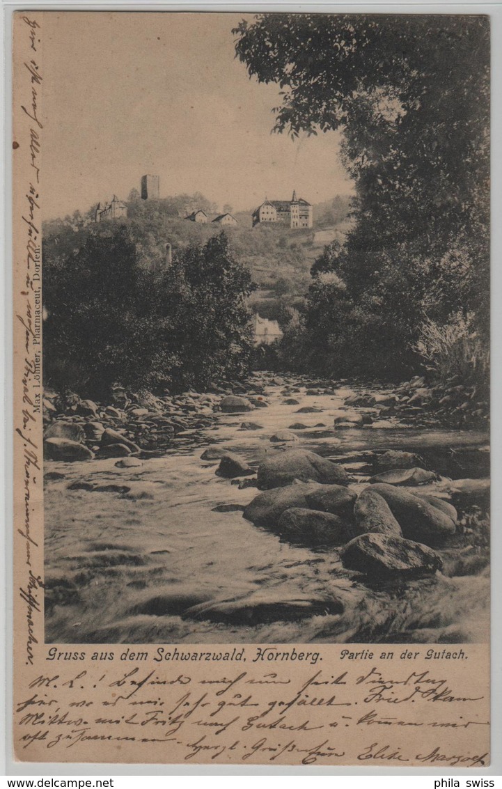 Gruss Aus Dem Schwarzwald - Hornberg - Partie An Der Gutach - Hornberg