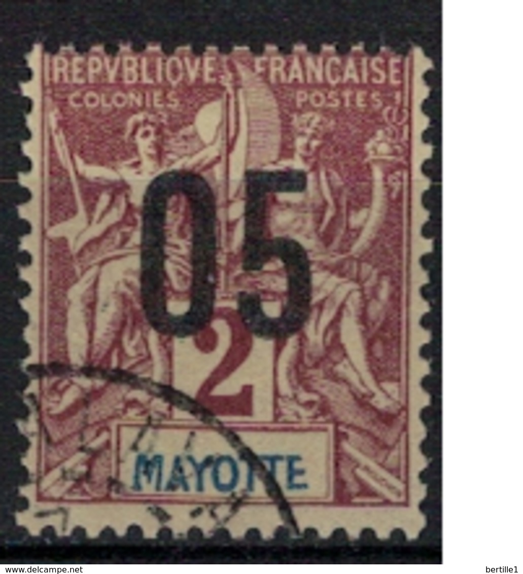 MAYOTTE        N°  YVERT    21          OBLITERE       ( O   3/12 ) - Used Stamps