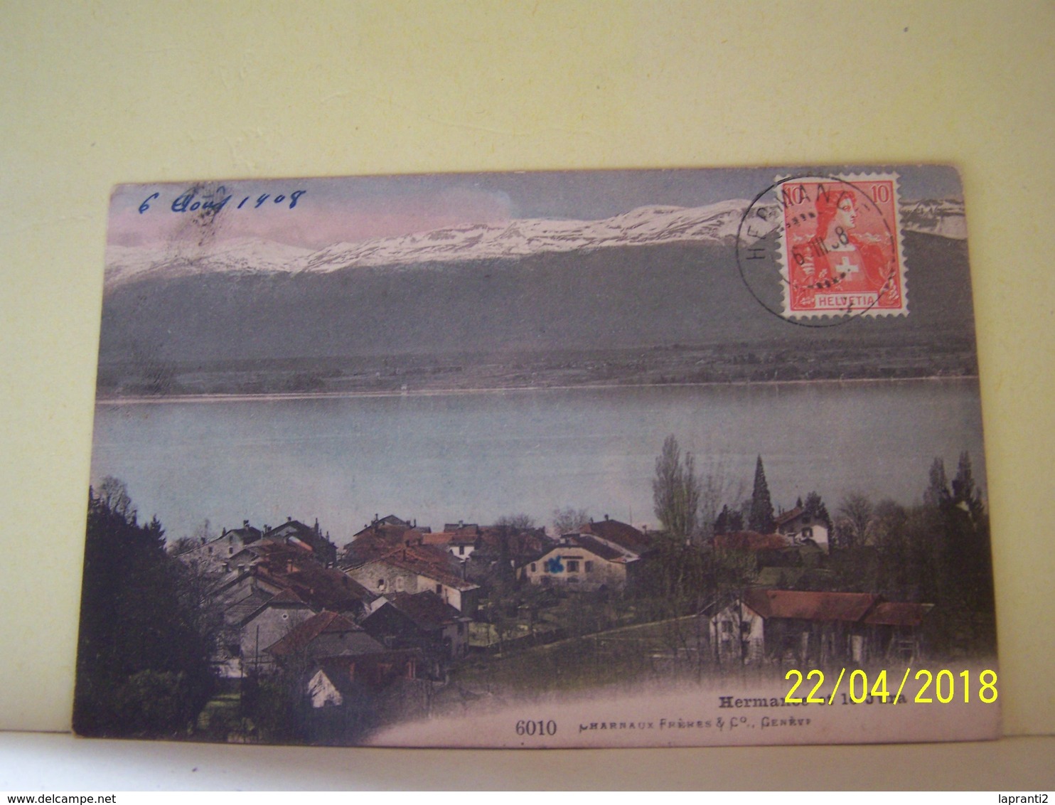 HERMANCE (SUISSE) HERMANCE ET LE JURA. - Hermance