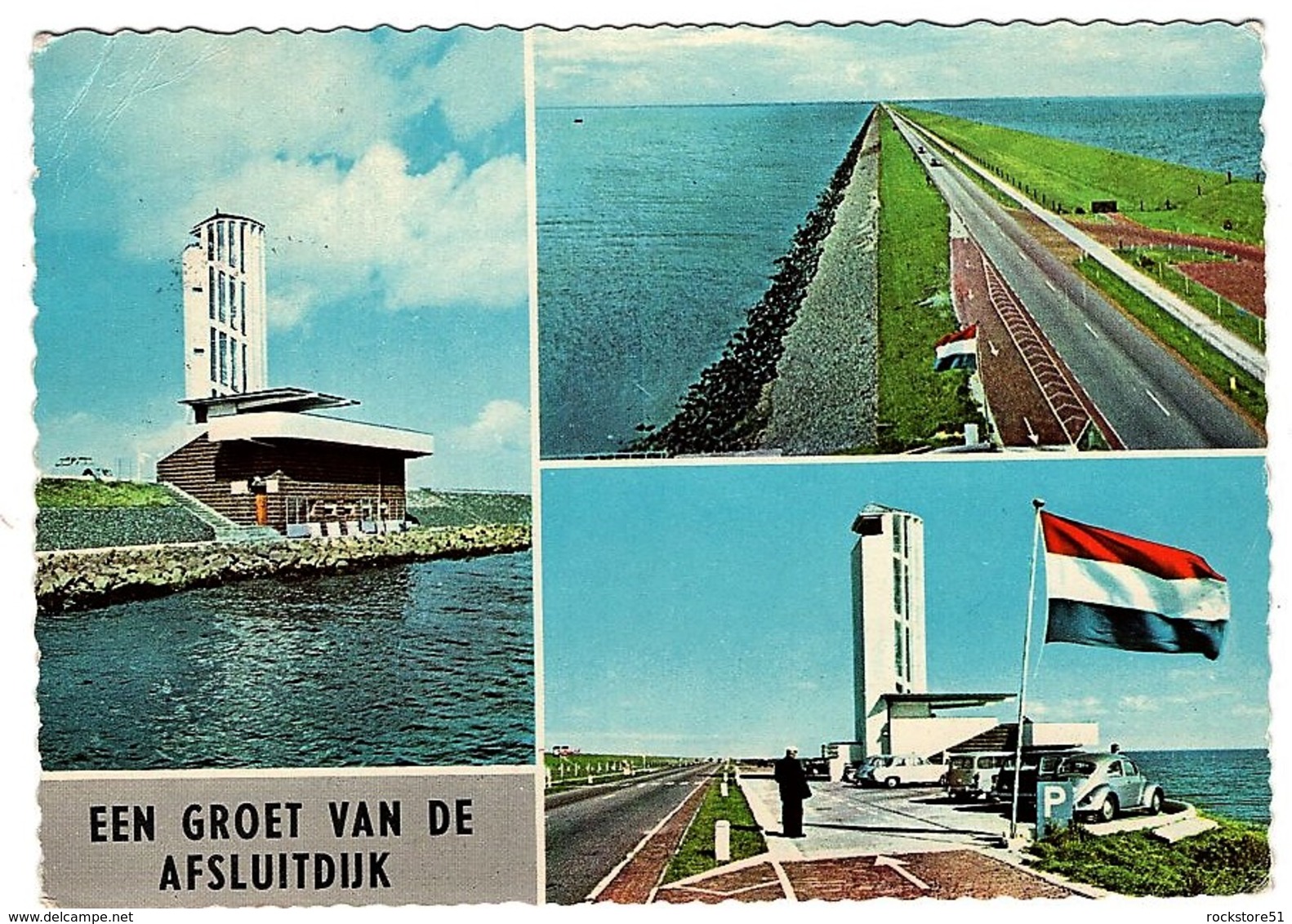 Monument Afsluitdijk 2 Postcards - Den Oever (& Afsluitdijk)