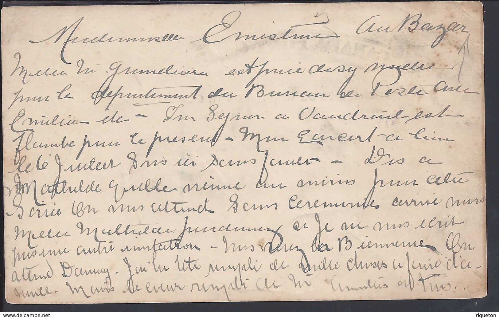 CANADA - Entier Postal 1 Ct. Victoria De Montréal En Ville - Cachet Montréal 11 Juin 1895 - - 1860-1899 Victoria