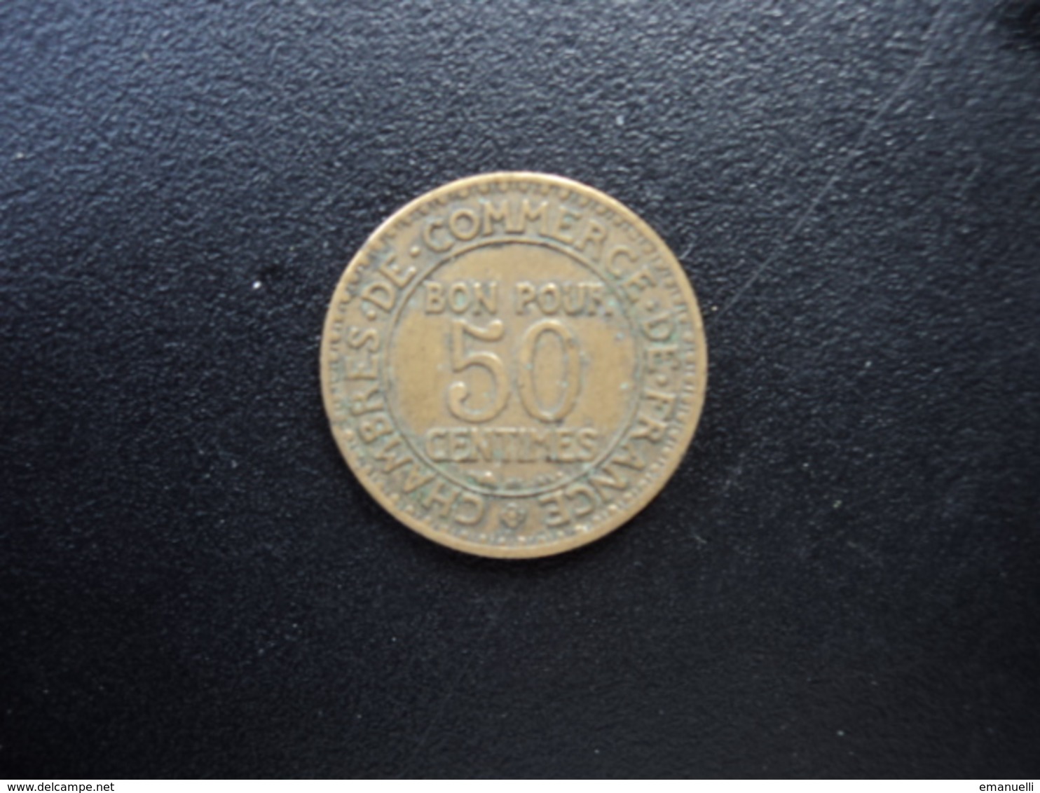 FRANCE : 50 CENTIMES  1923   F.191 / G.421 / KM 884     TTB+ - 50 Centimes