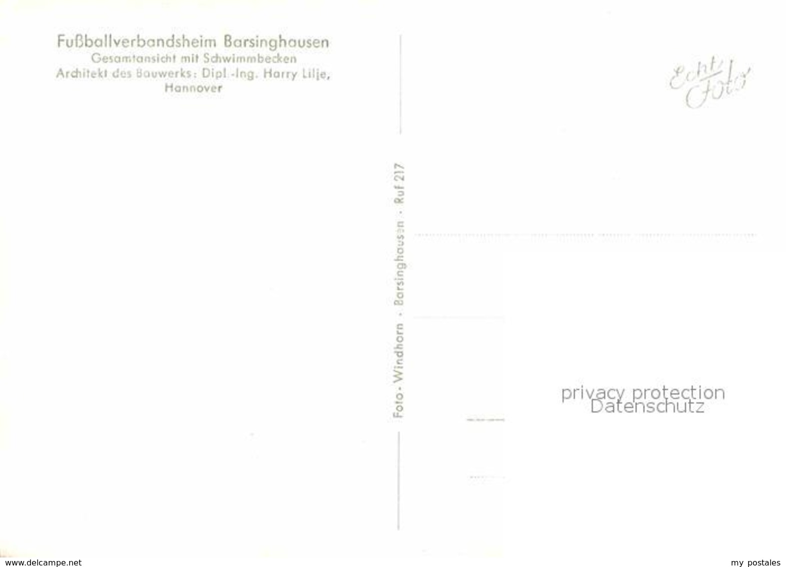 32853200 Barsinghausen Fussballverbandsheim Schwimmbecken  Barsinghausen - Barsinghausen